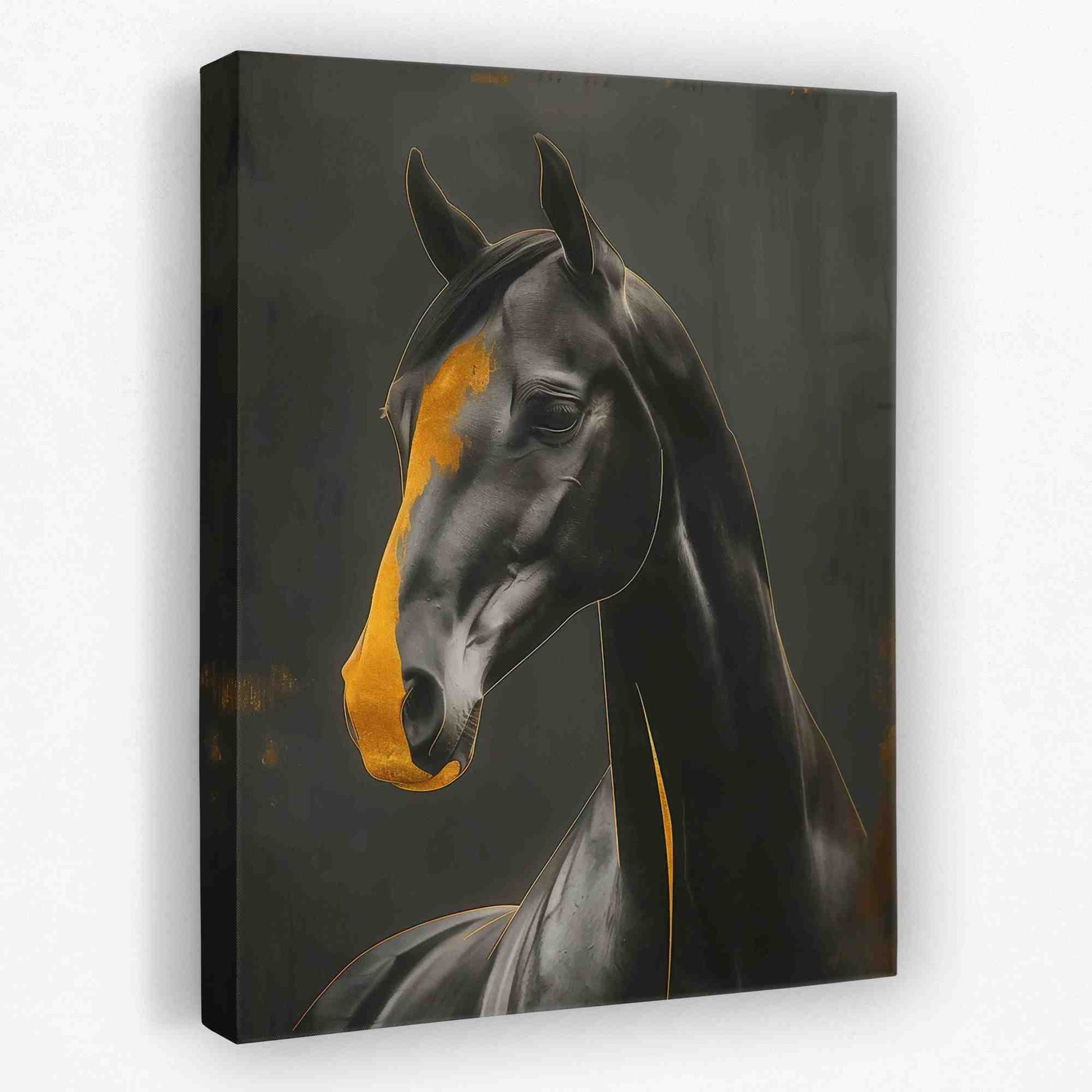 Shadow Sprinter - Animals Canvas Wall Art