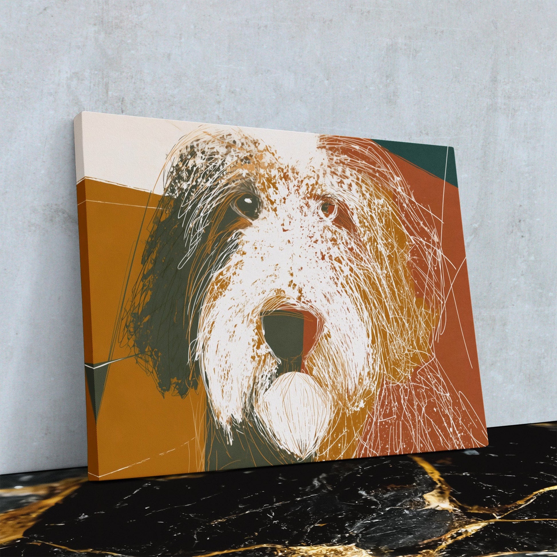 Shaggy Soul Portrait - Luxury Wall Art