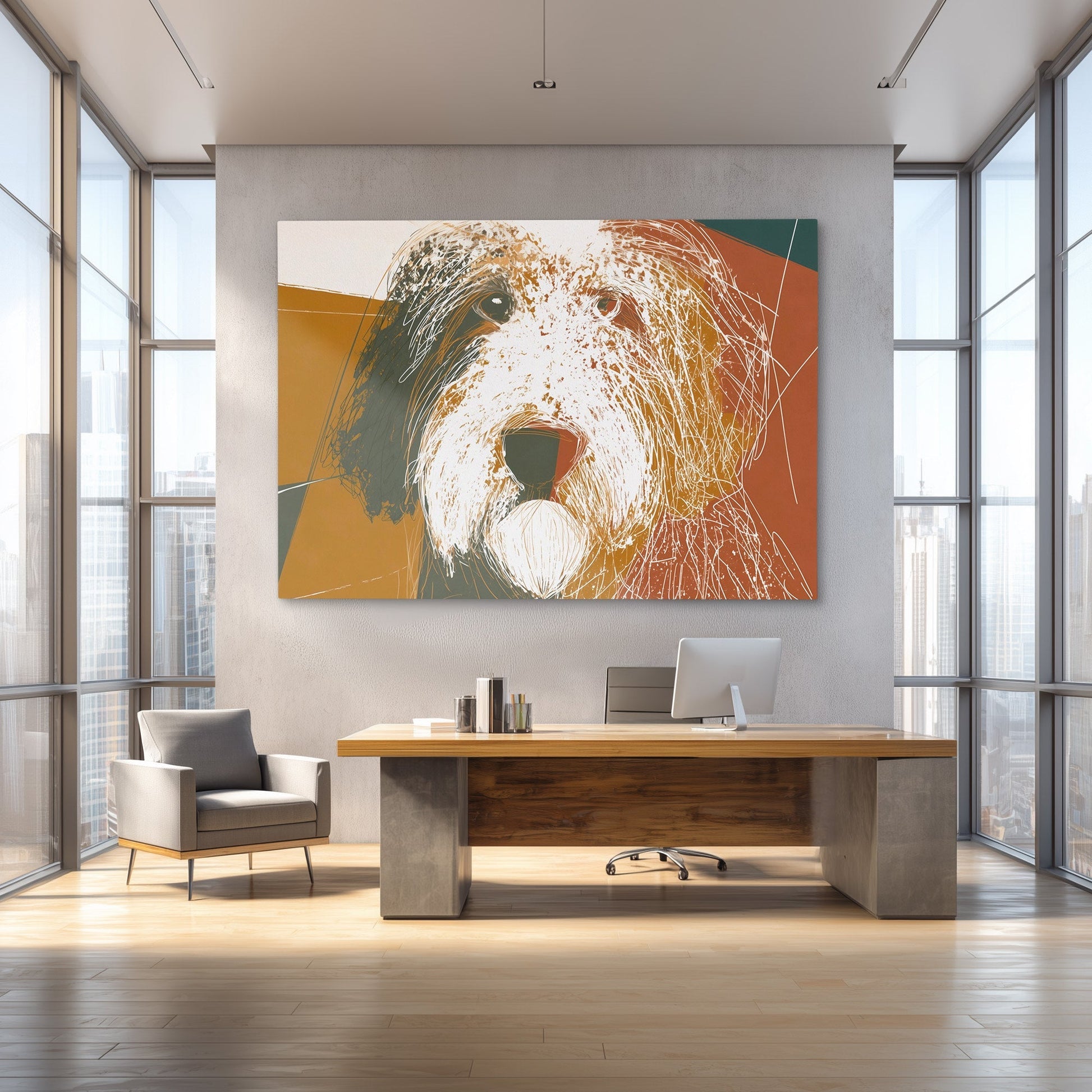 Shaggy Soul Portrait - Luxury Wall Art