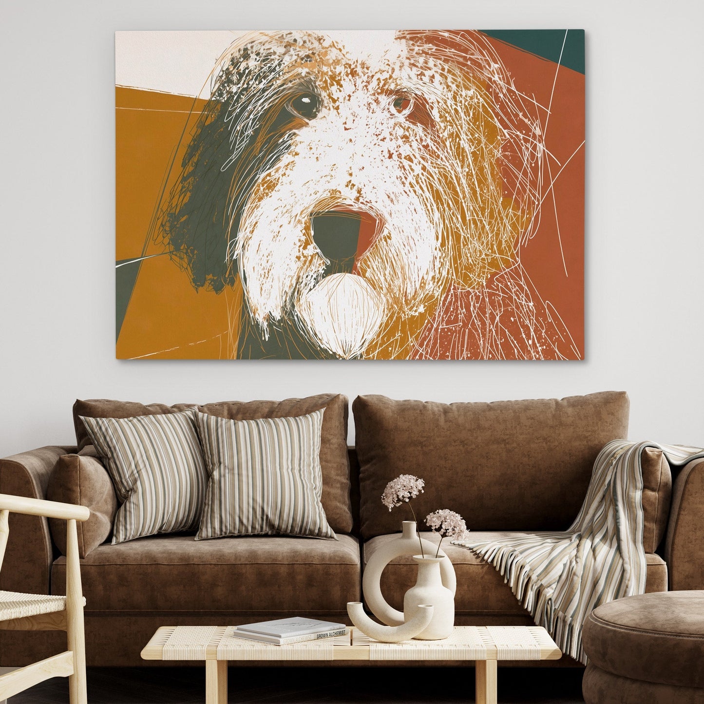 Shaggy Soul Portrait - Luxury Wall Art