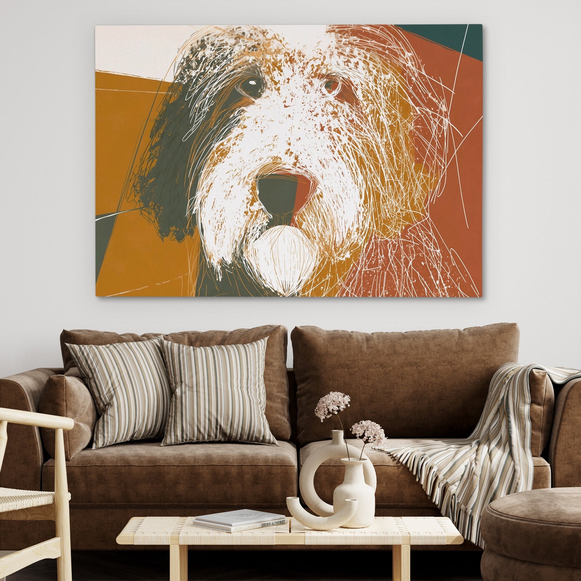Shaggy Soul Portrait - Luxury Wall Art
