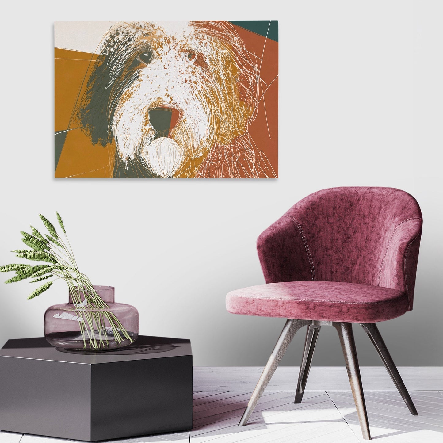 Shaggy Soul Portrait - Luxury Wall Art