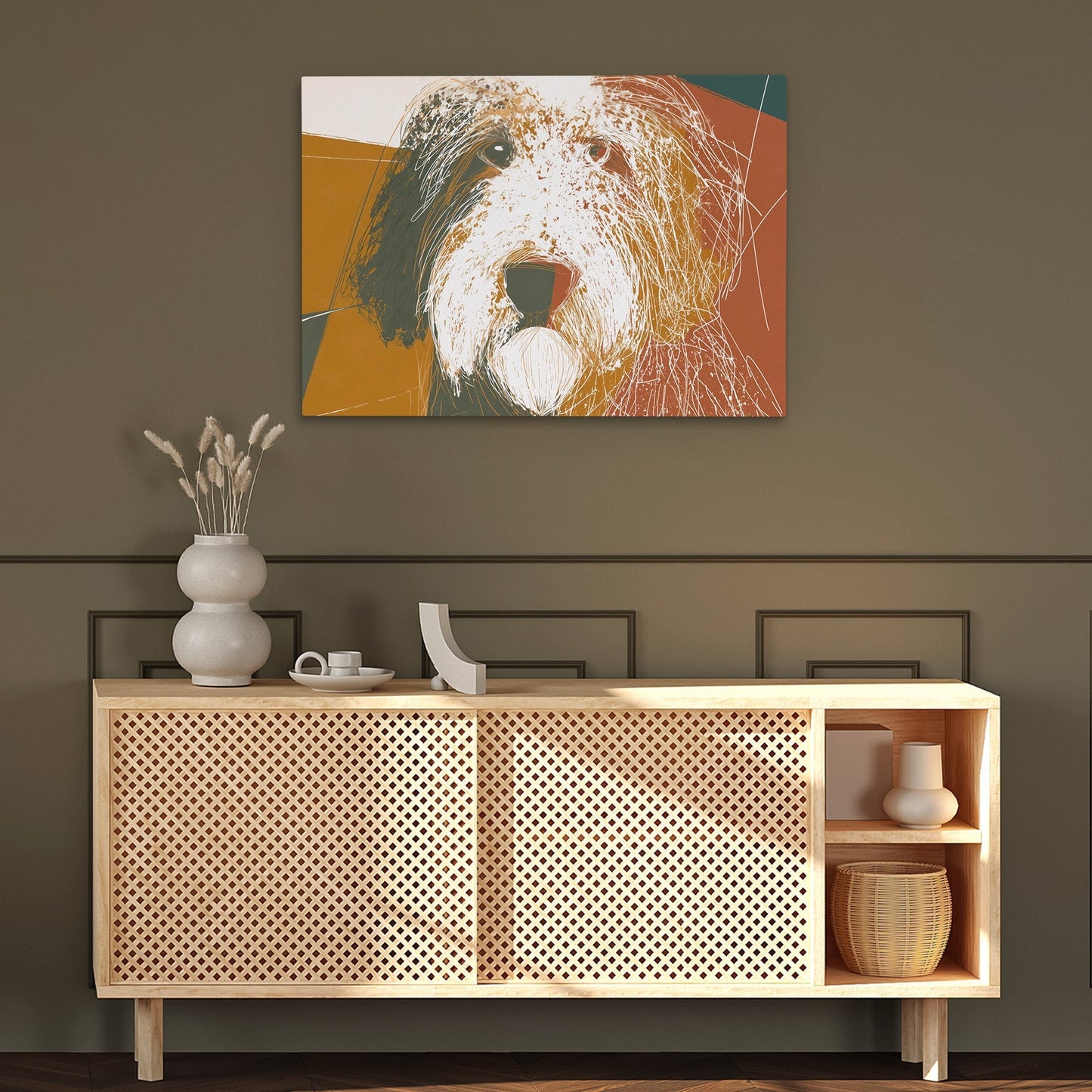 Shaggy Soul Portrait - Luxury Wall Art