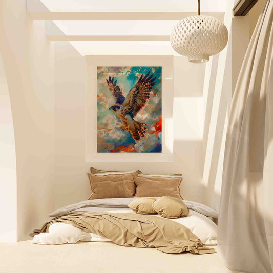 Sharp Talons - Wall Art in Black Frame