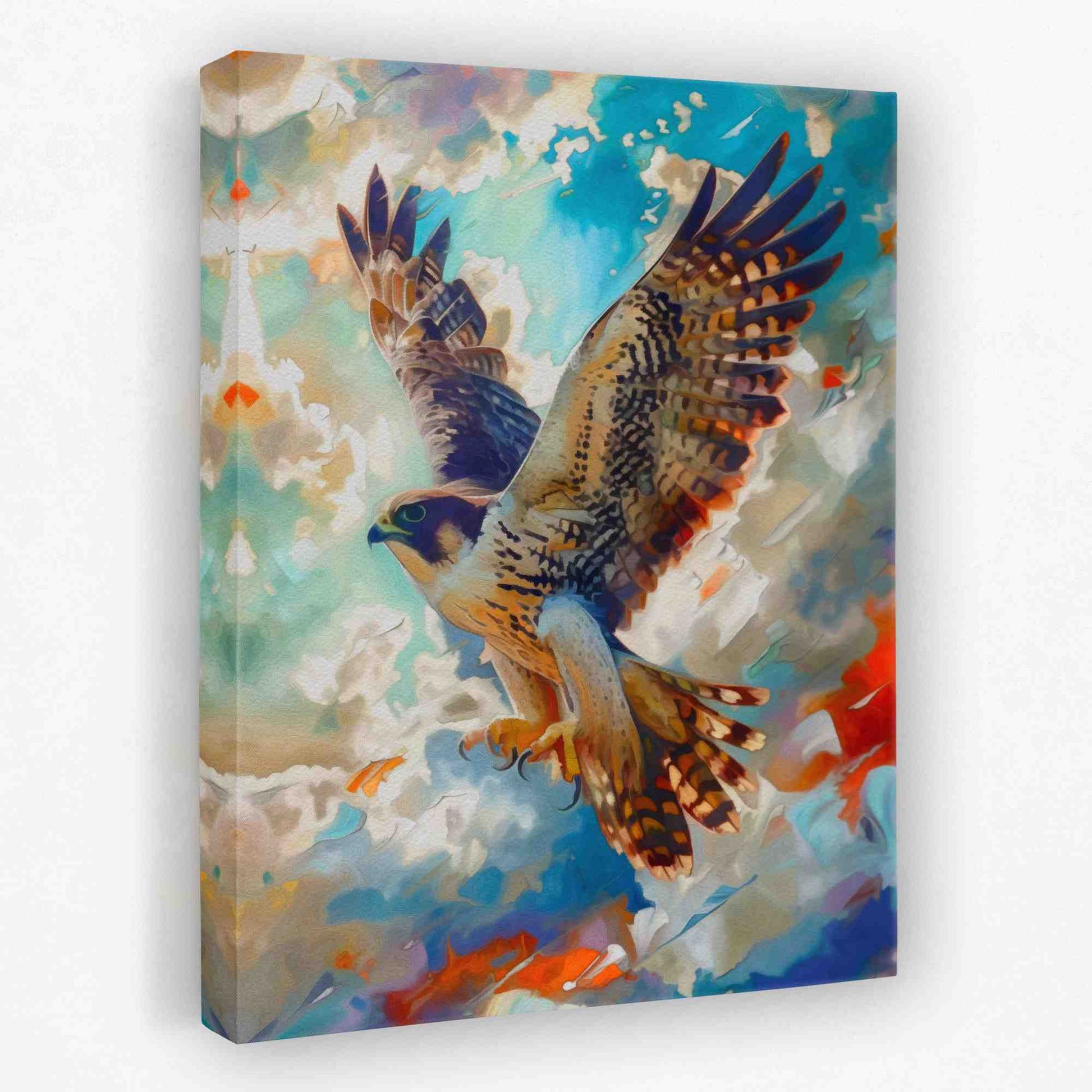 Sharp Talons - Animals Canvas Wall Art
