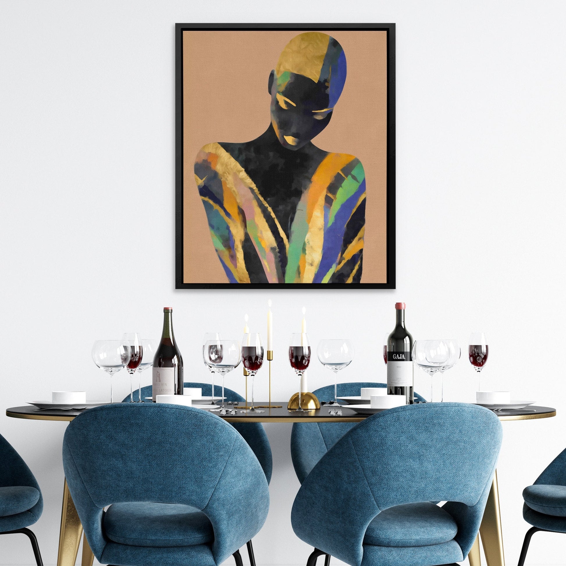 Shattered Self Portrait - Luxury Wall Art