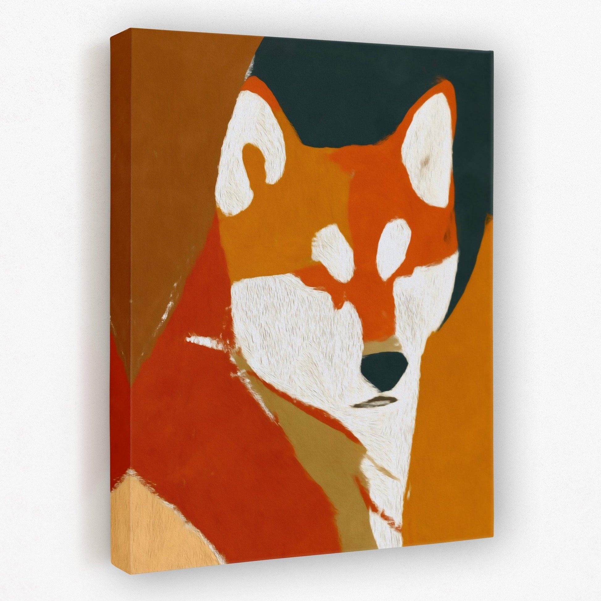 Shiba Sunset Portrait - Luxury Wall Art