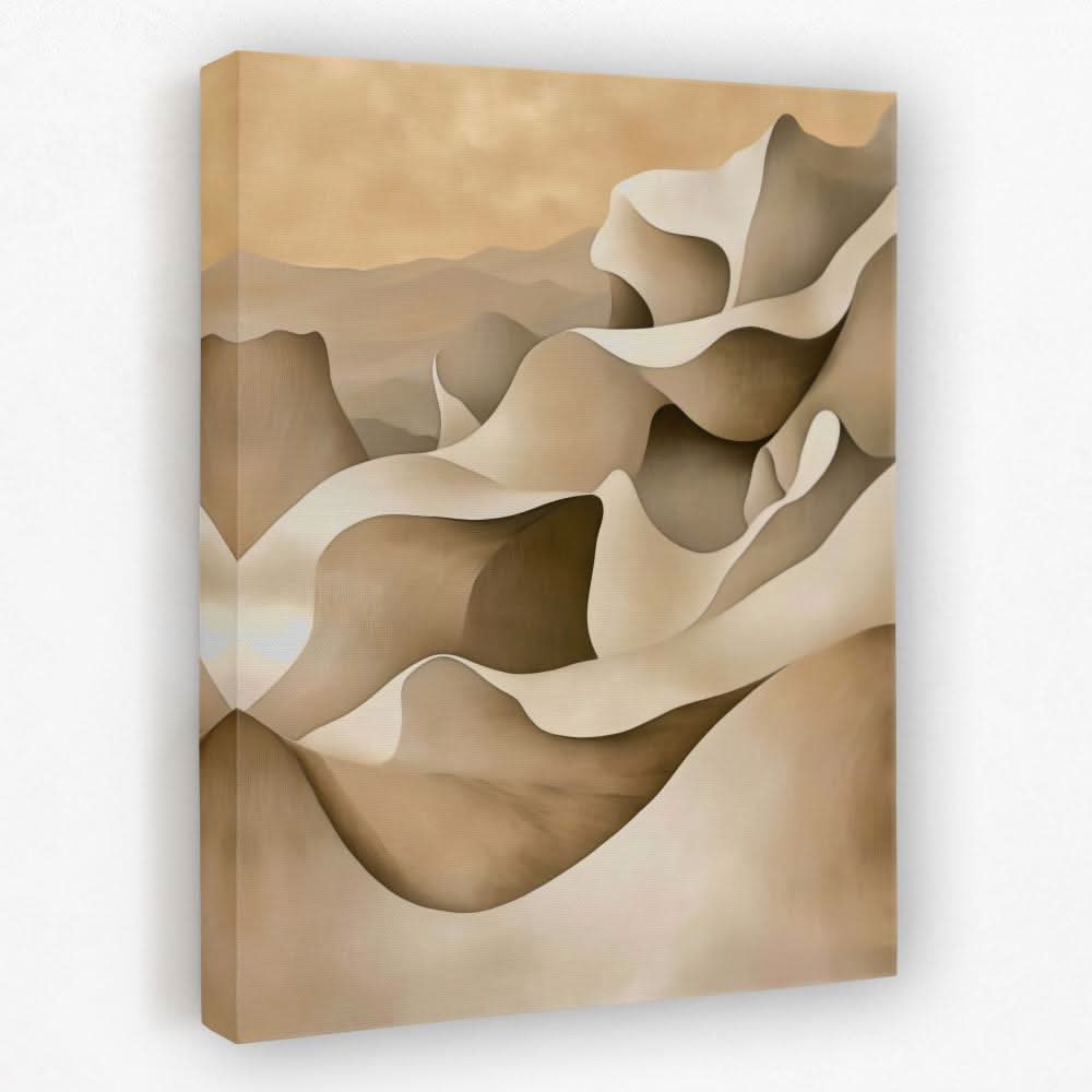 Shifting Serenity - Entryway Canvas Wall Art