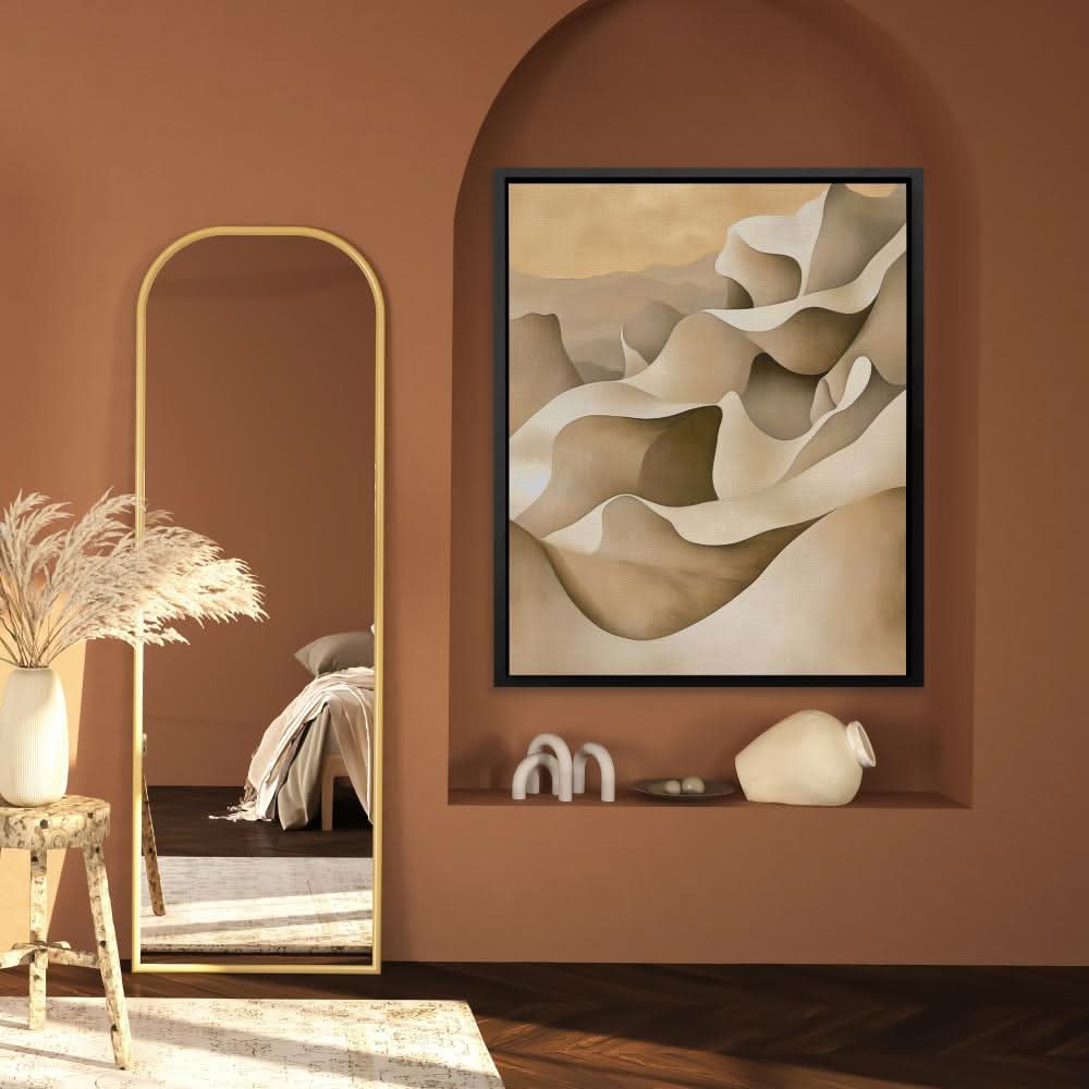 Shifting Serenity - Oversized Entryway Canvas Wall Art