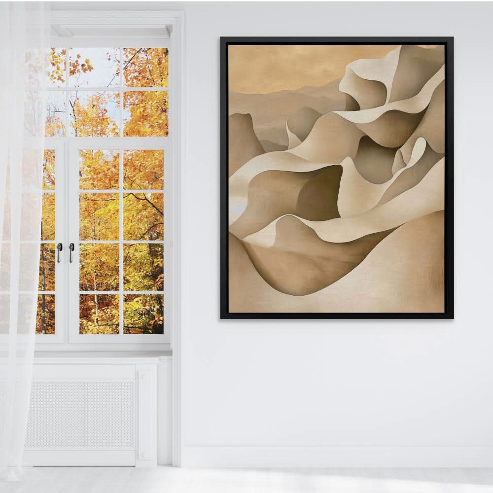 Shifting Serenity - Entryway Art for Bedroom