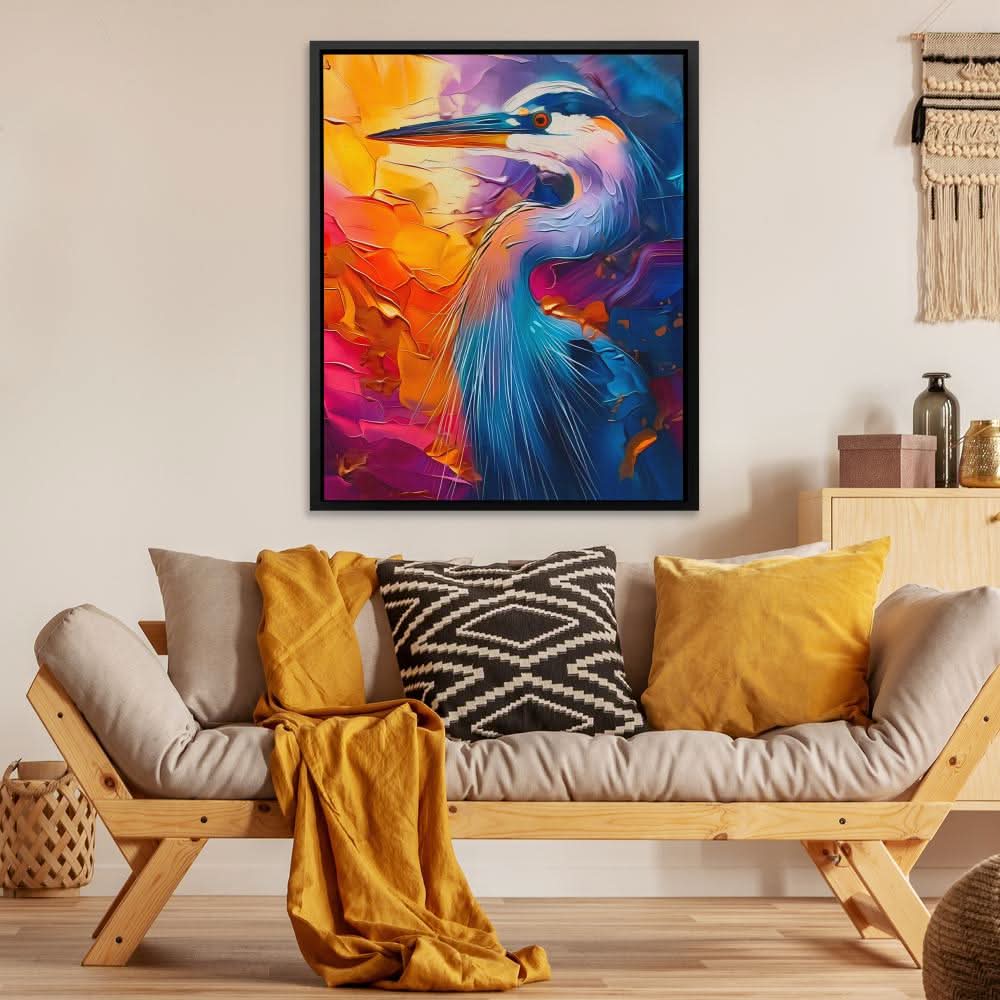 Shimmering Spectacle - Large Contemporary Canvas Print