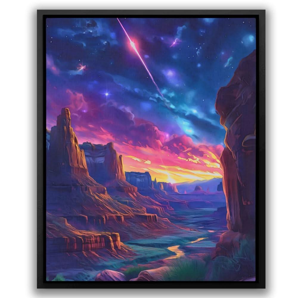 Shooting Star Canyon - Nature Art