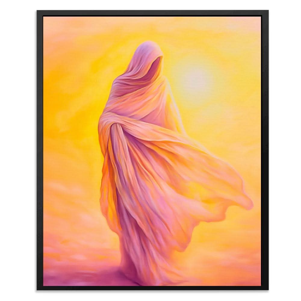 Shrouded Figure - Spiritual Art for Bedroom