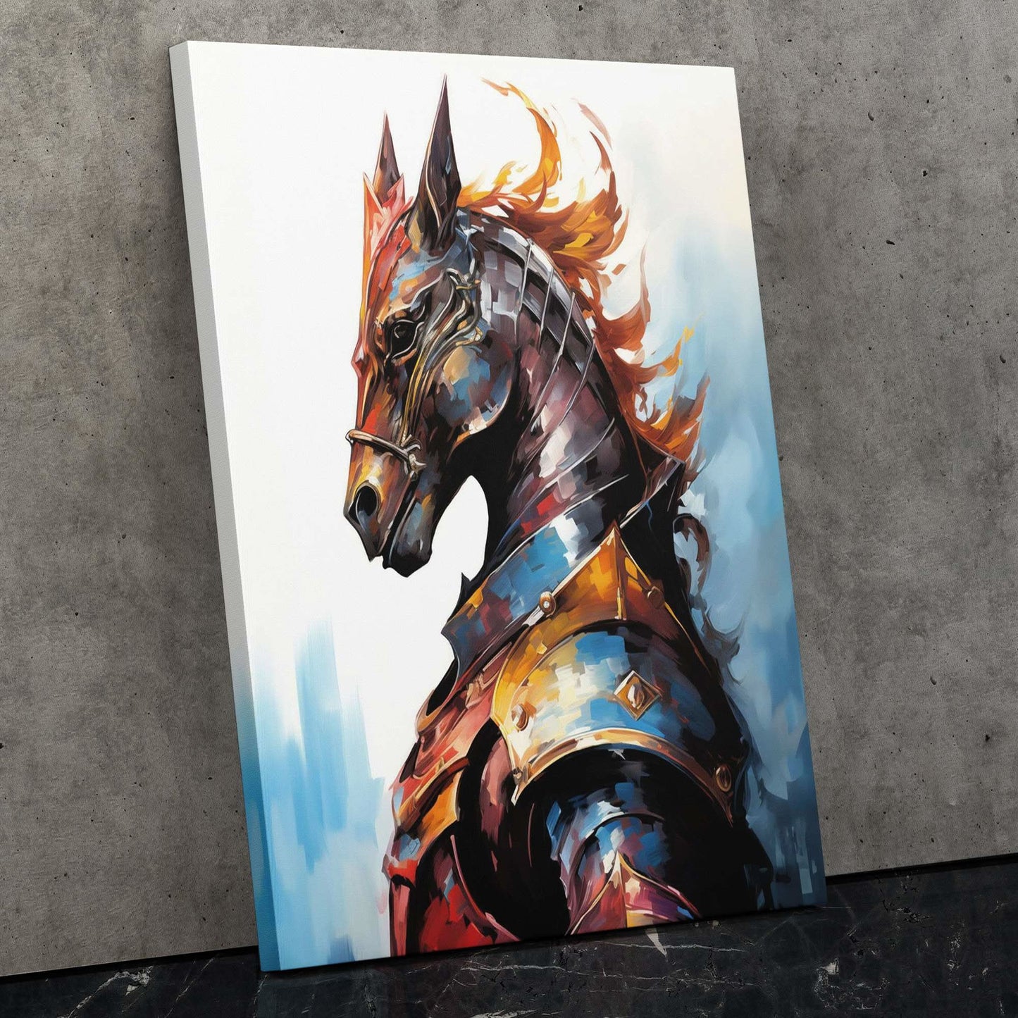 Silent Knight - Luxury Wall Art