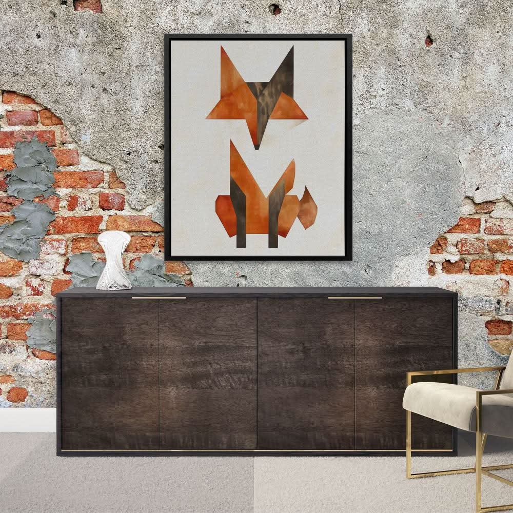 Simple Fox - Animals Art