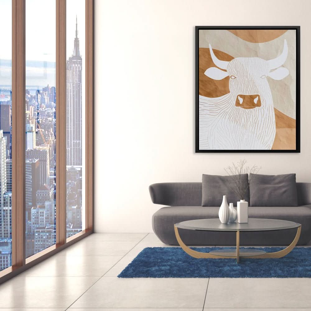 Simplicity in Power - Large Contemporary Canvas Print