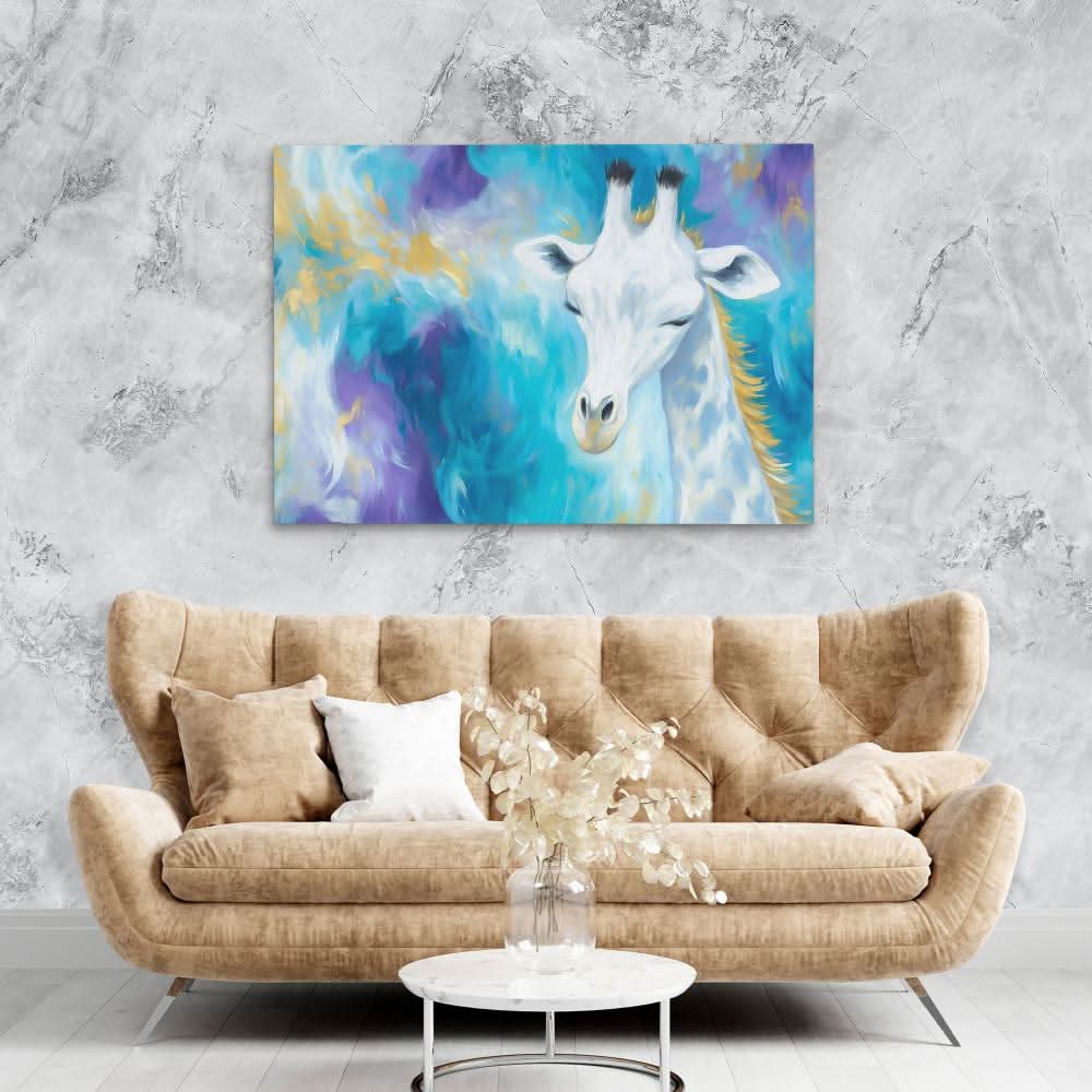 Skyborne Whisper - Large Canvas Print