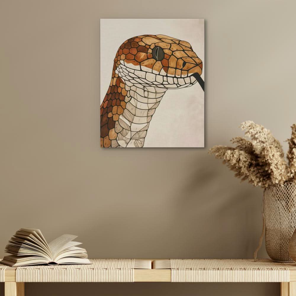 Slithering Snake - Animals Art