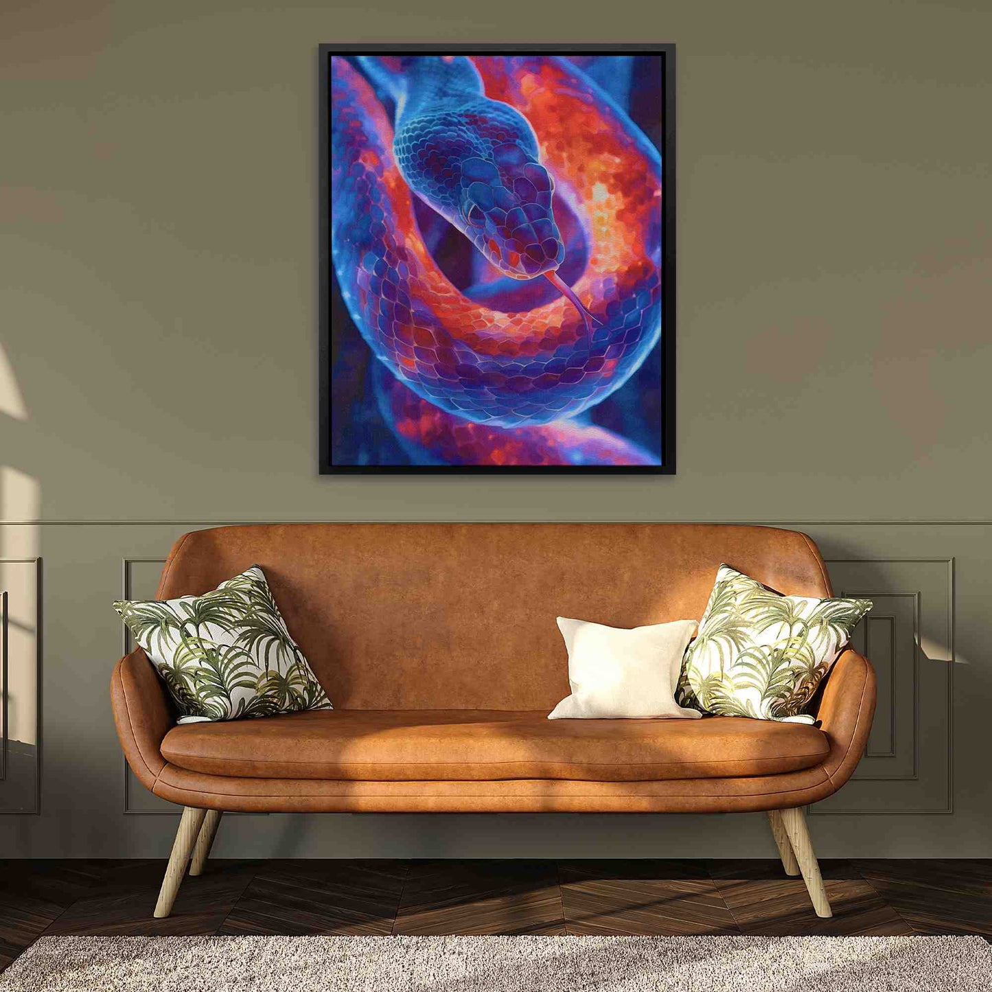 Snake Heat Signature - Luxury Wall Art