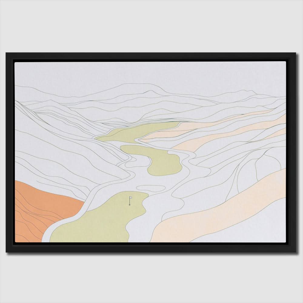 Soft Links - Golf Art