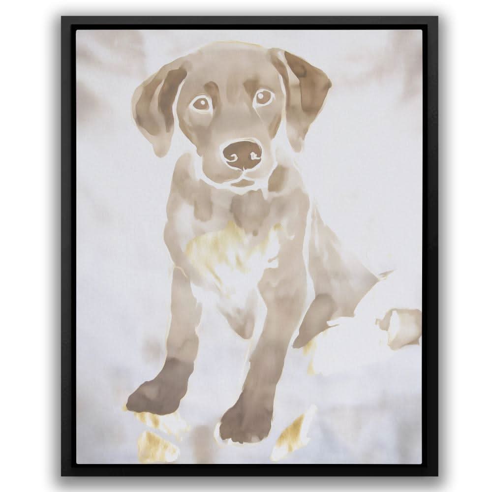 Soft Watercolor Puppy - Baby Animal Art for Bedroom