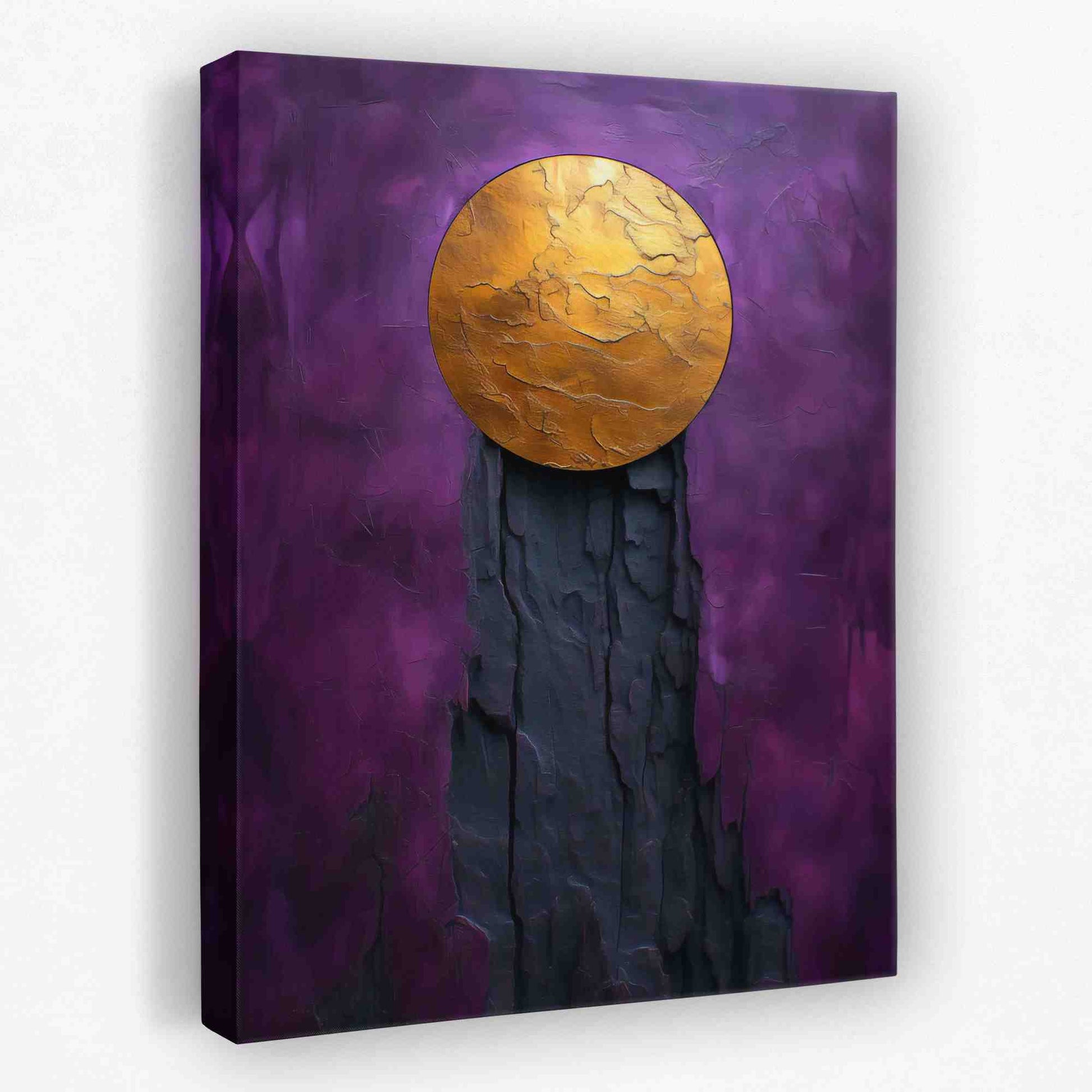 Solar Oasis - Vertical Canvas Wall Art
