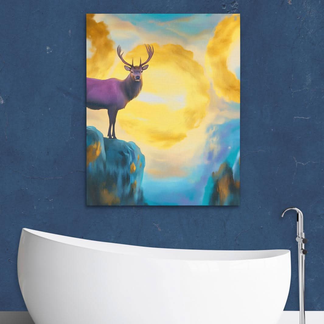 Sovereign Heights - Wall Art in Black Frame