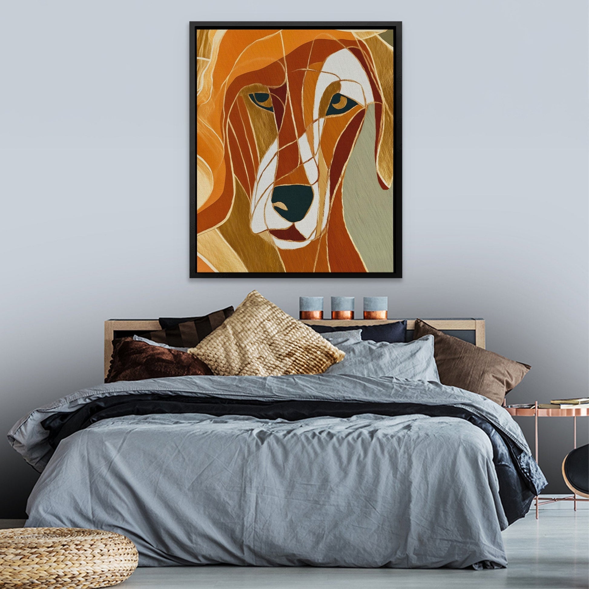 Spaniel Copper Dreams - Luxury Wall Art