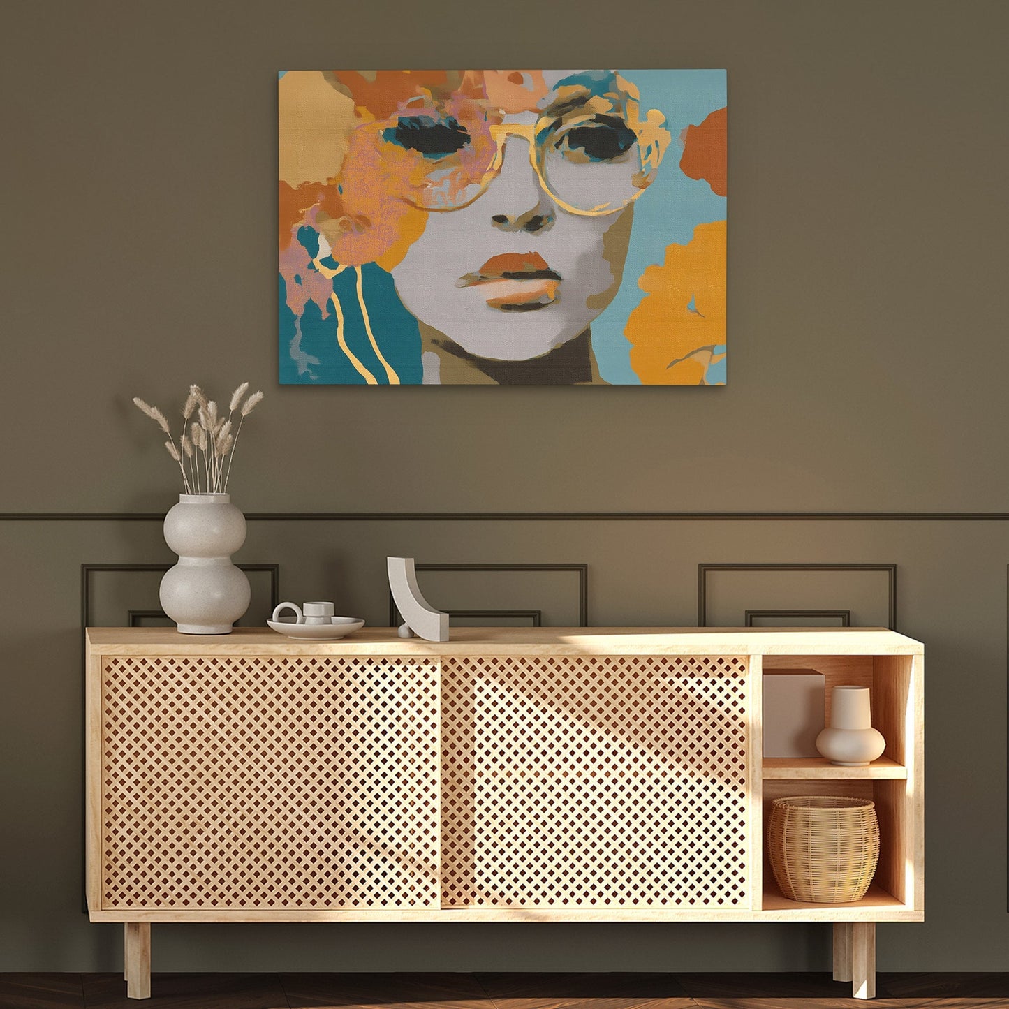 Spectral Portrait Study - Luxury Wall Art