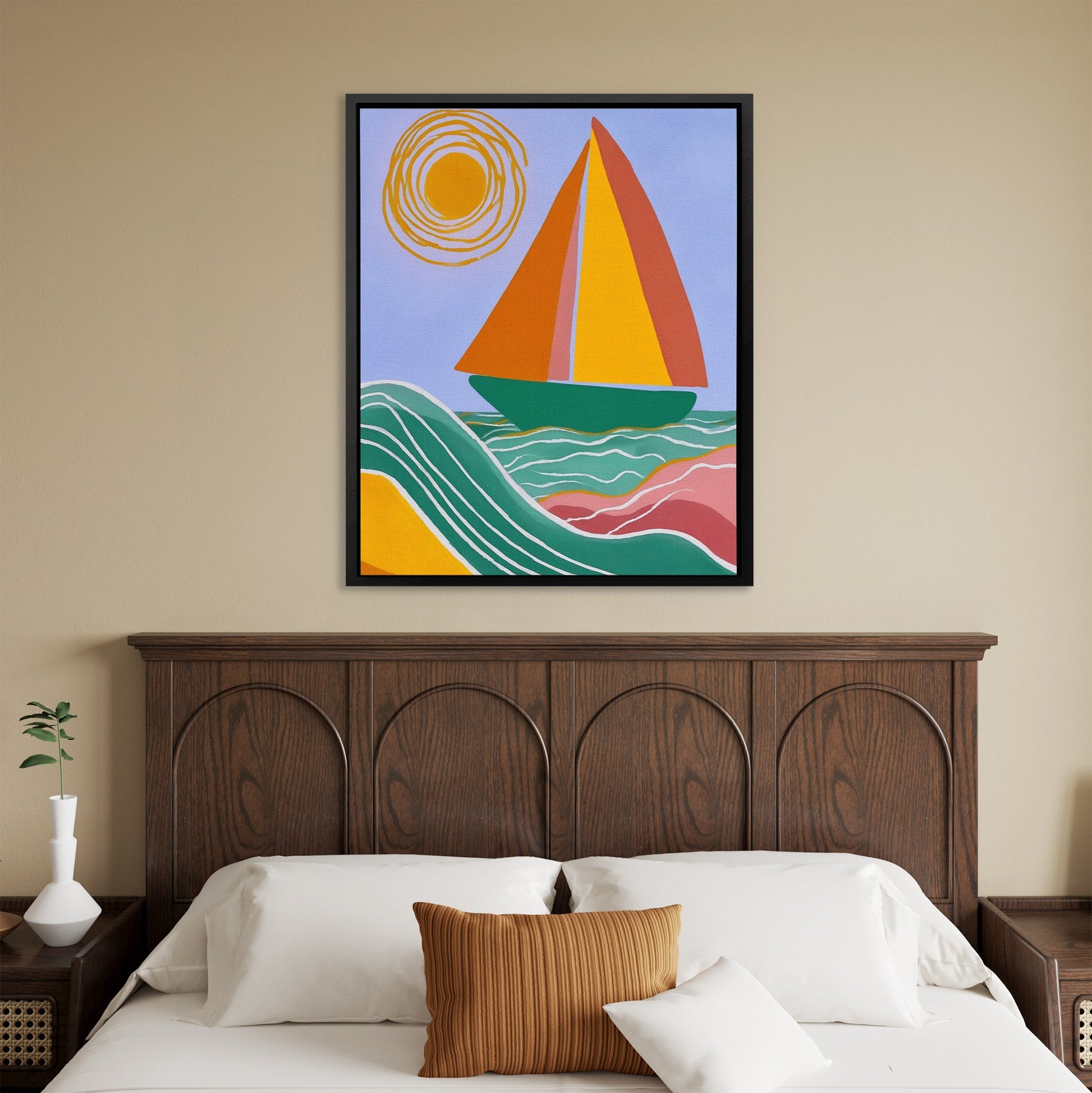 Spiral Sun Sailing - Luxury Wall Art