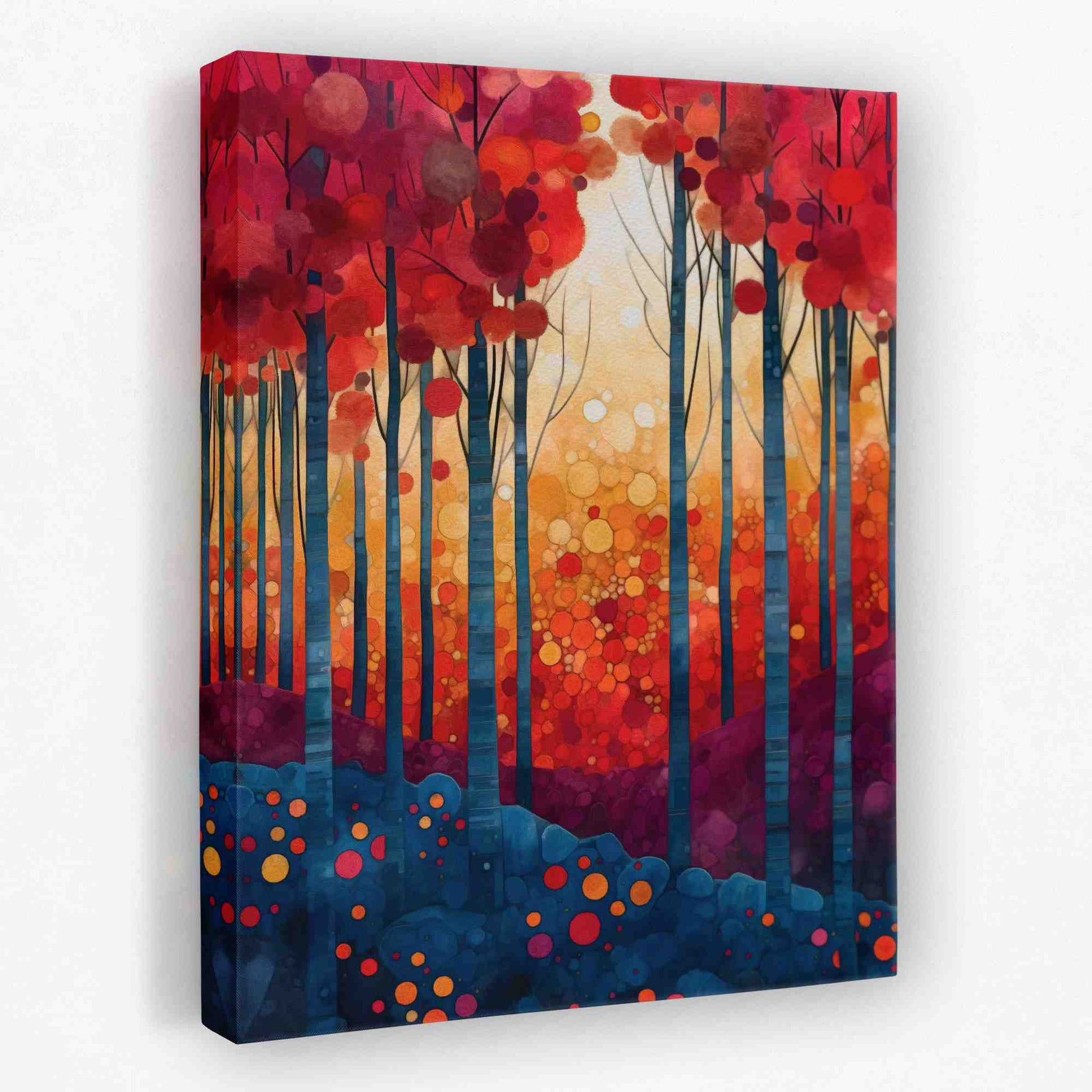 Spring Forest - Floral Canvas Wall Art