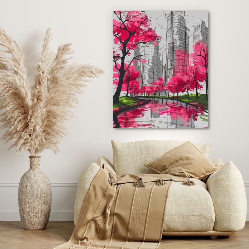 Spring Melodies - Impressionist Wall Art Print