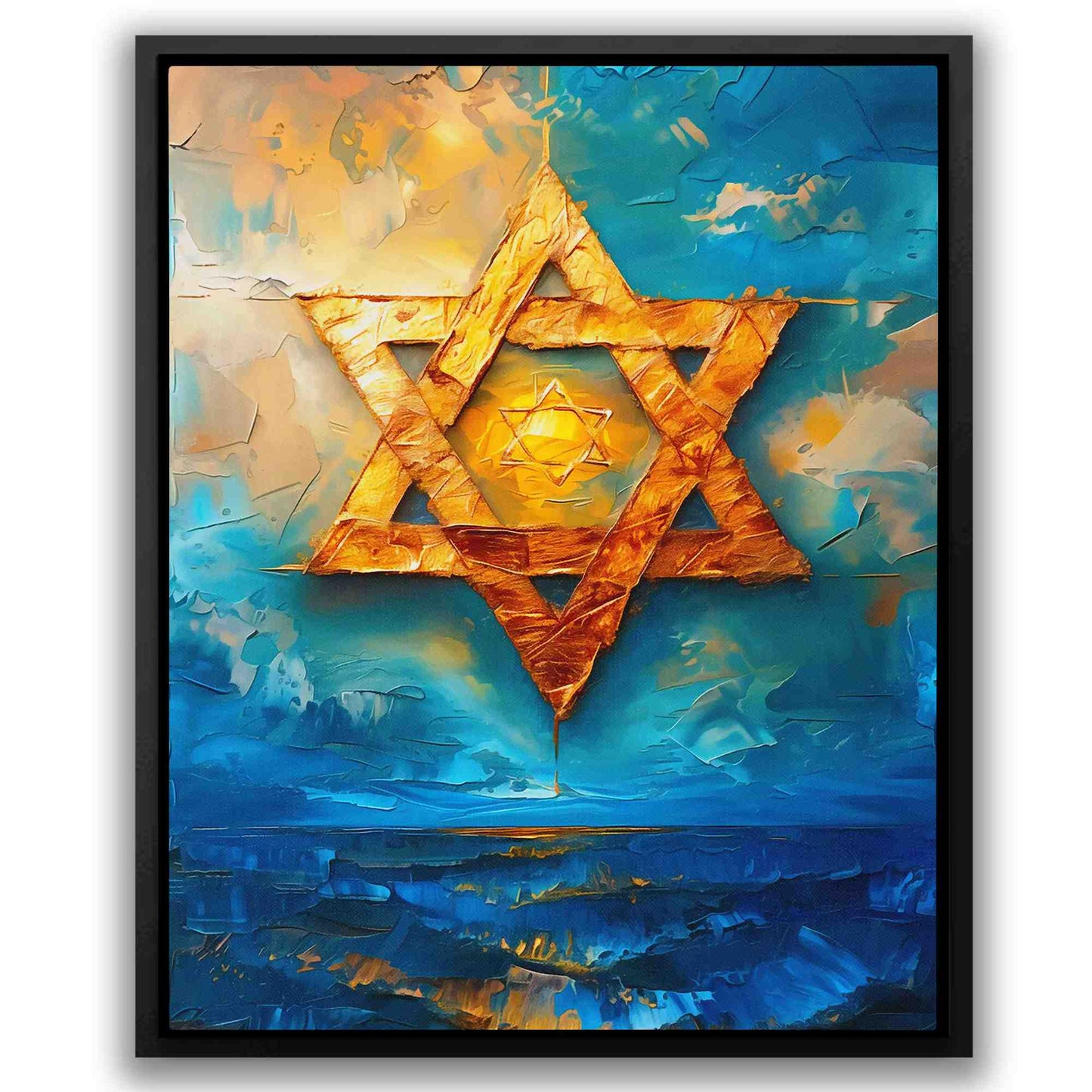 Star of David - Religion Canvas Print