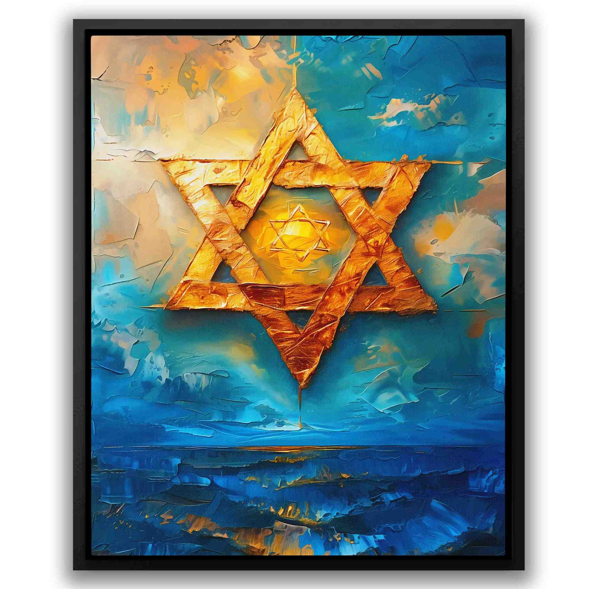 Star of David - Religion Canvas Print