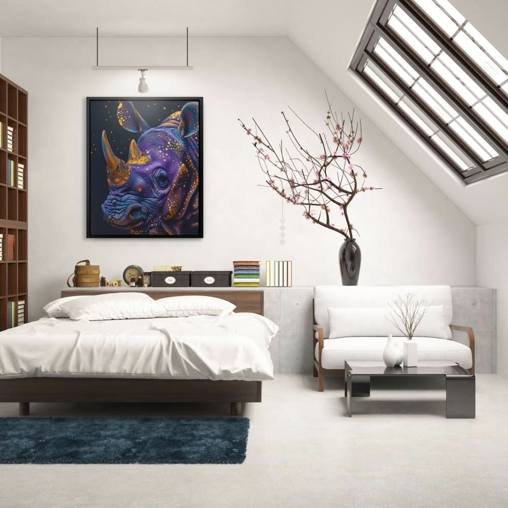 Starlit Horns - Animals Art