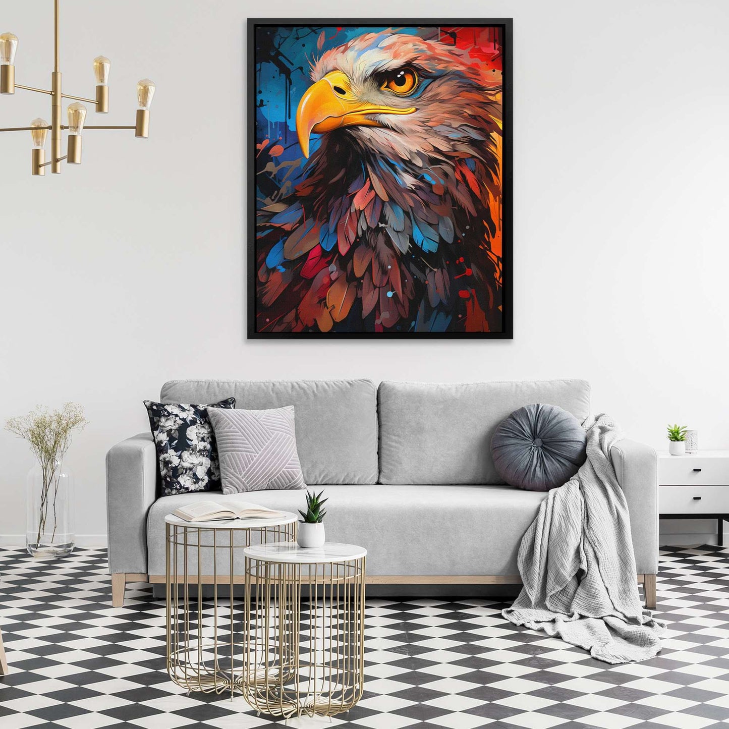 Stars & Feathers - Luxury Wall Art