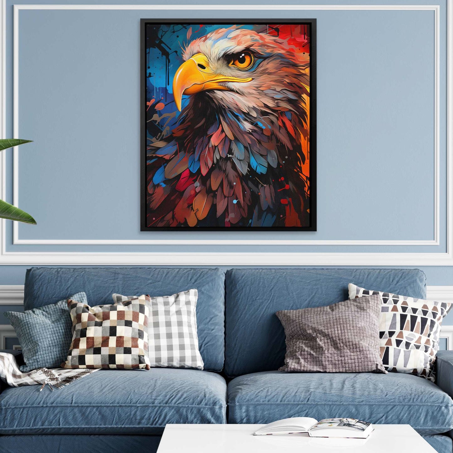 Stars & Feathers - Luxury Wall Art