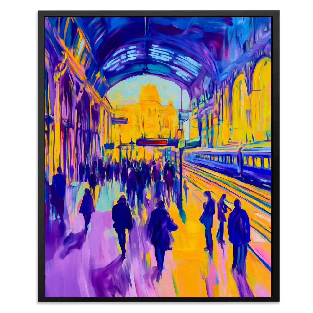 Station of Painted Souls - Cityscapes Art for Creative Studio