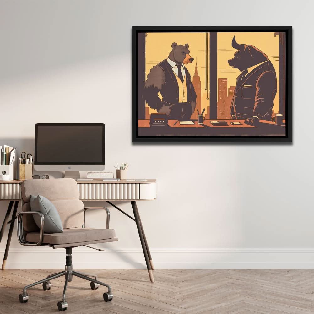 Stock Kingpins - Wall Art for Office