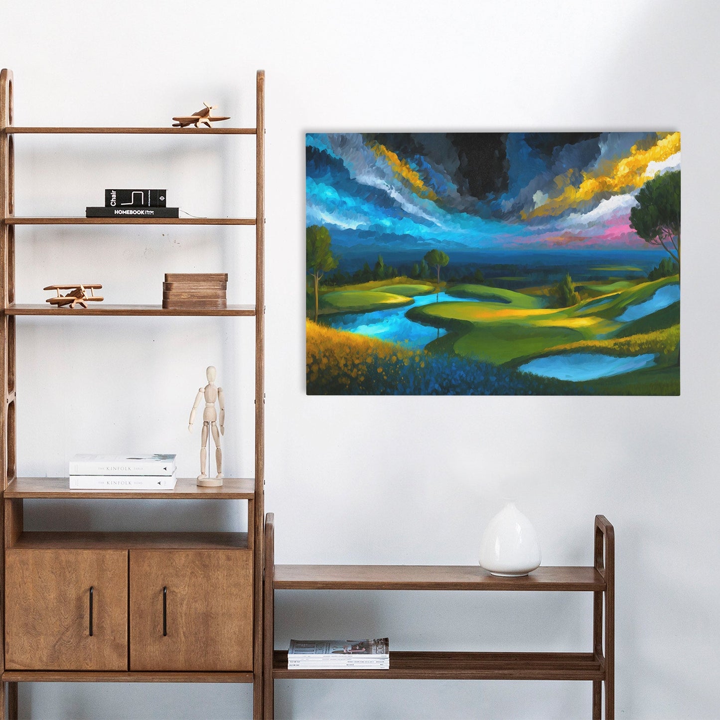 Stormy Links - Luxury Wall Art