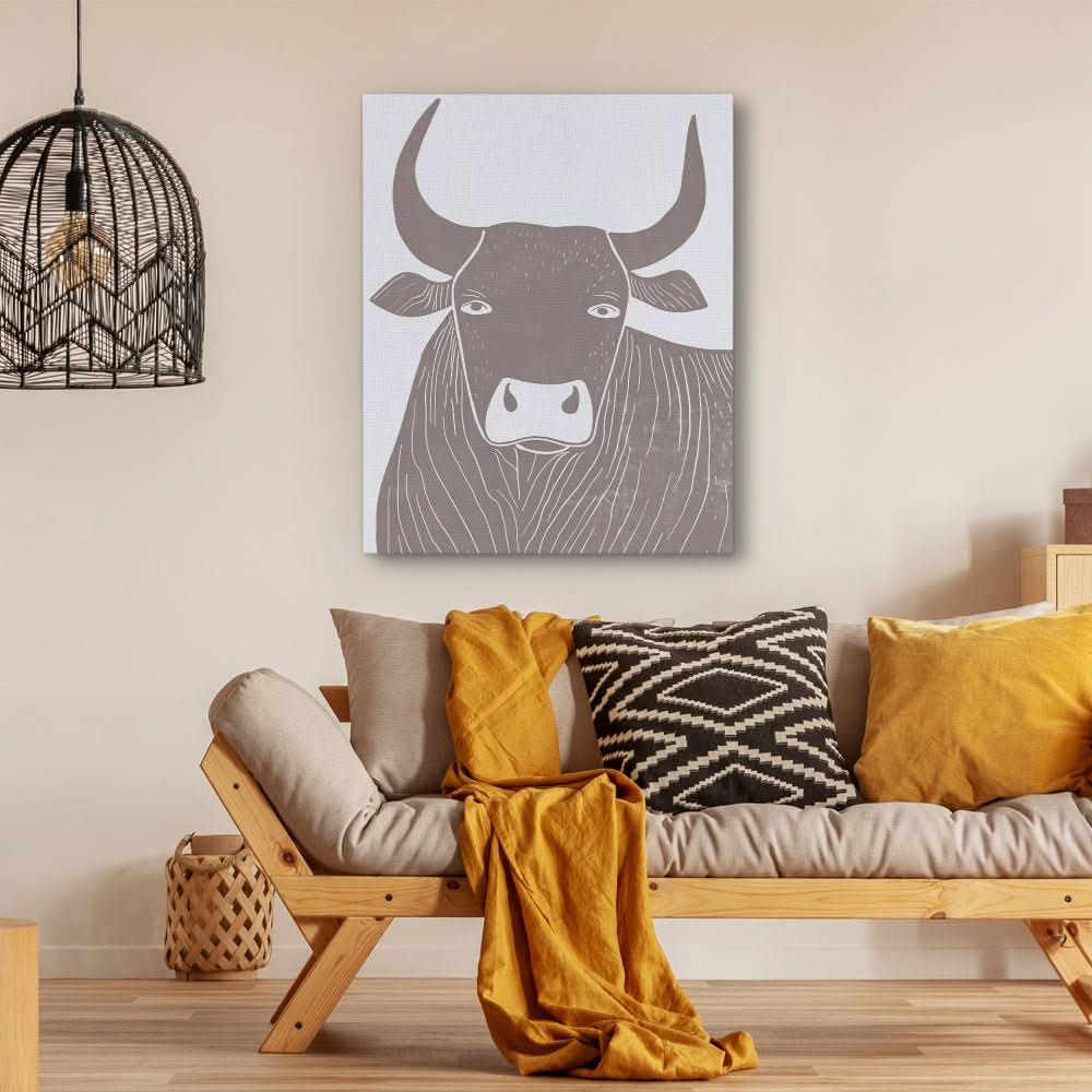 Strength in Abstraction - Large Abstract Canvas Print