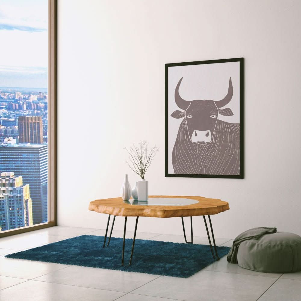 Strength in Abstraction - Animals Art for Bedroom