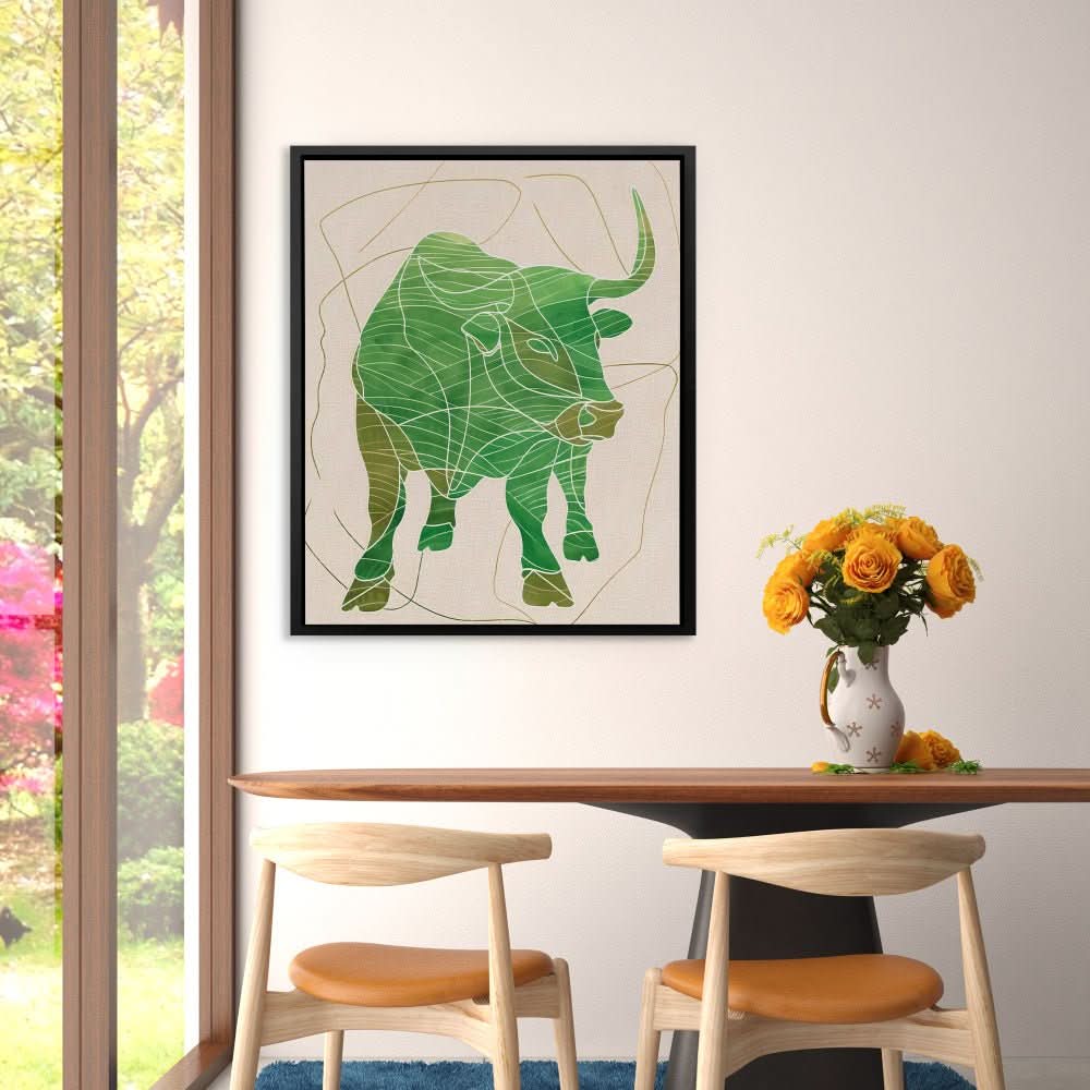 Strength Unveiled - Animals Art for Bedroom