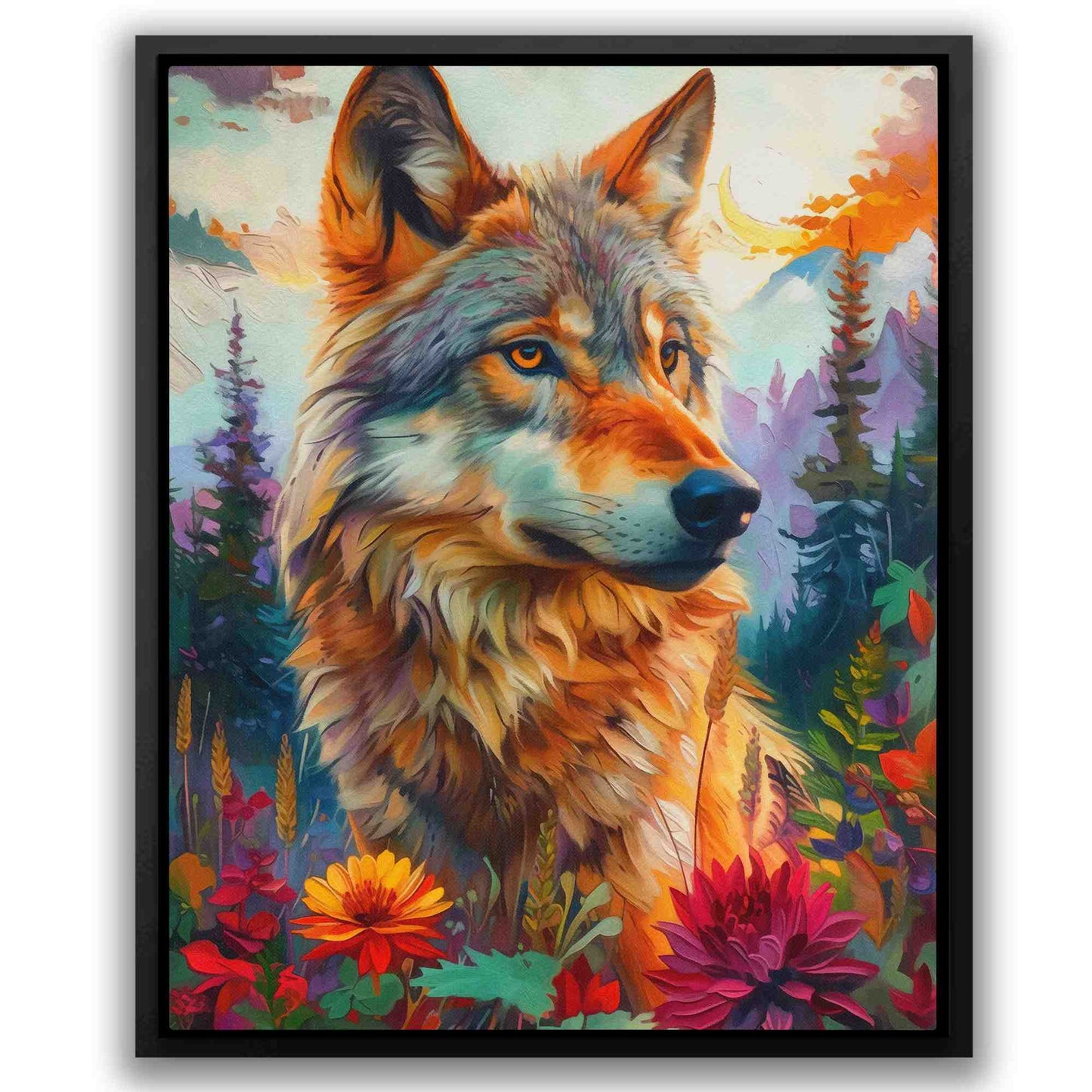 Stunning Wolf - Animals Art