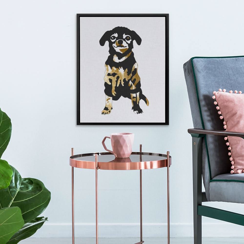 Stylish Chihuahua - Chihuahua Art for Living Room