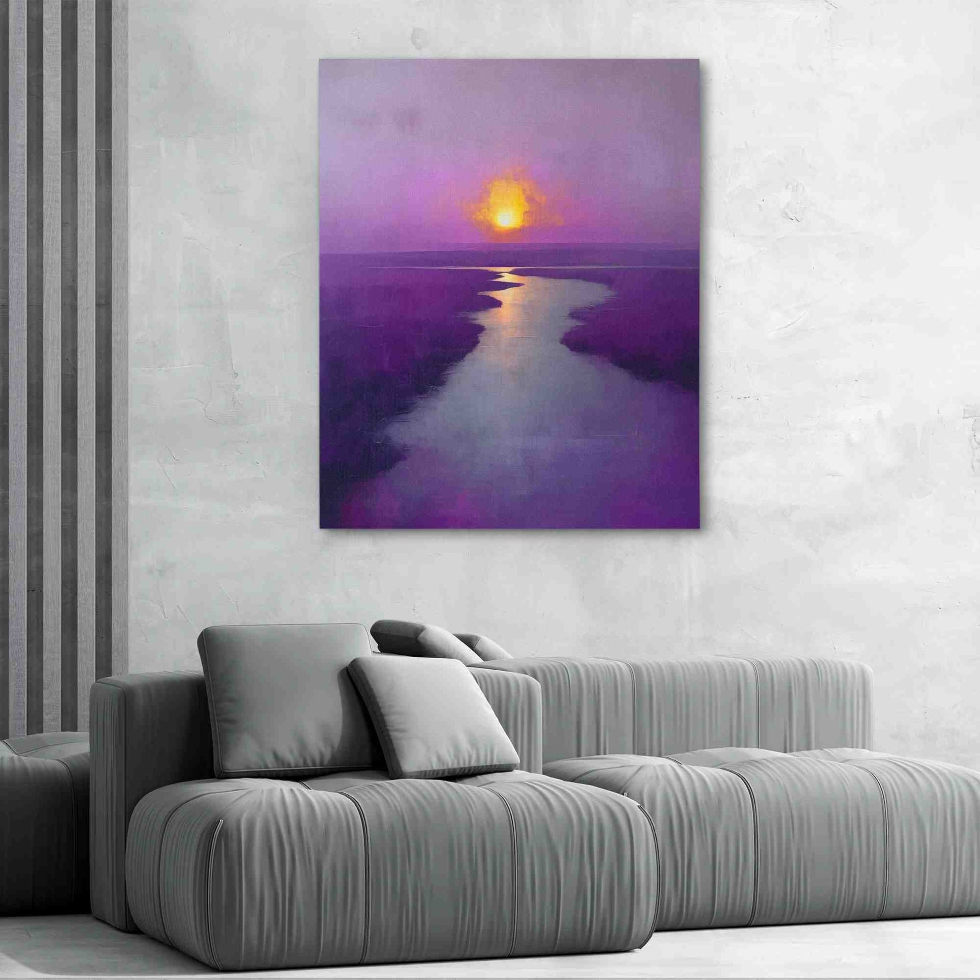 Subtle Shades - Gold Wall Art for Bedroom