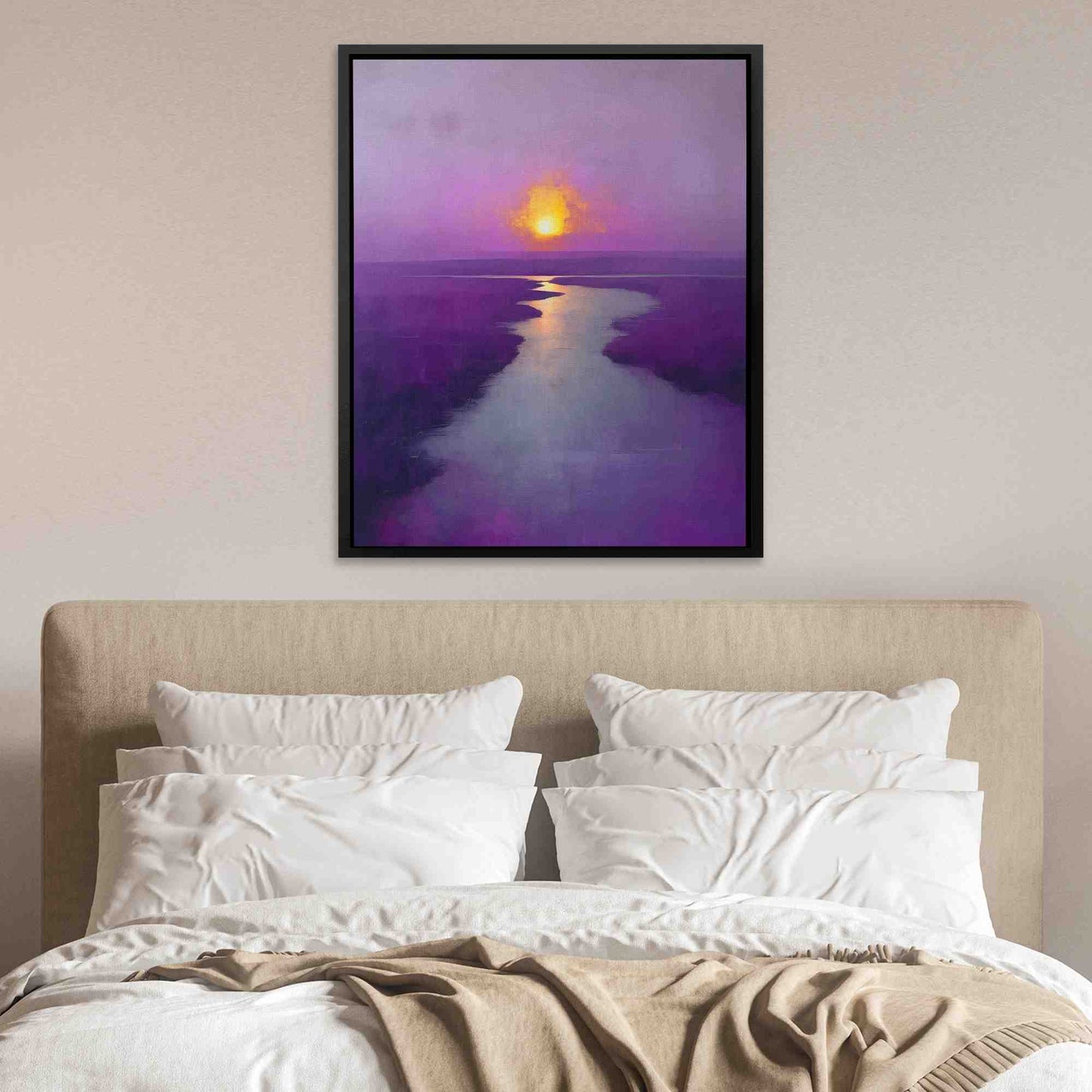 Subtle Shades - Large Canvas Print
