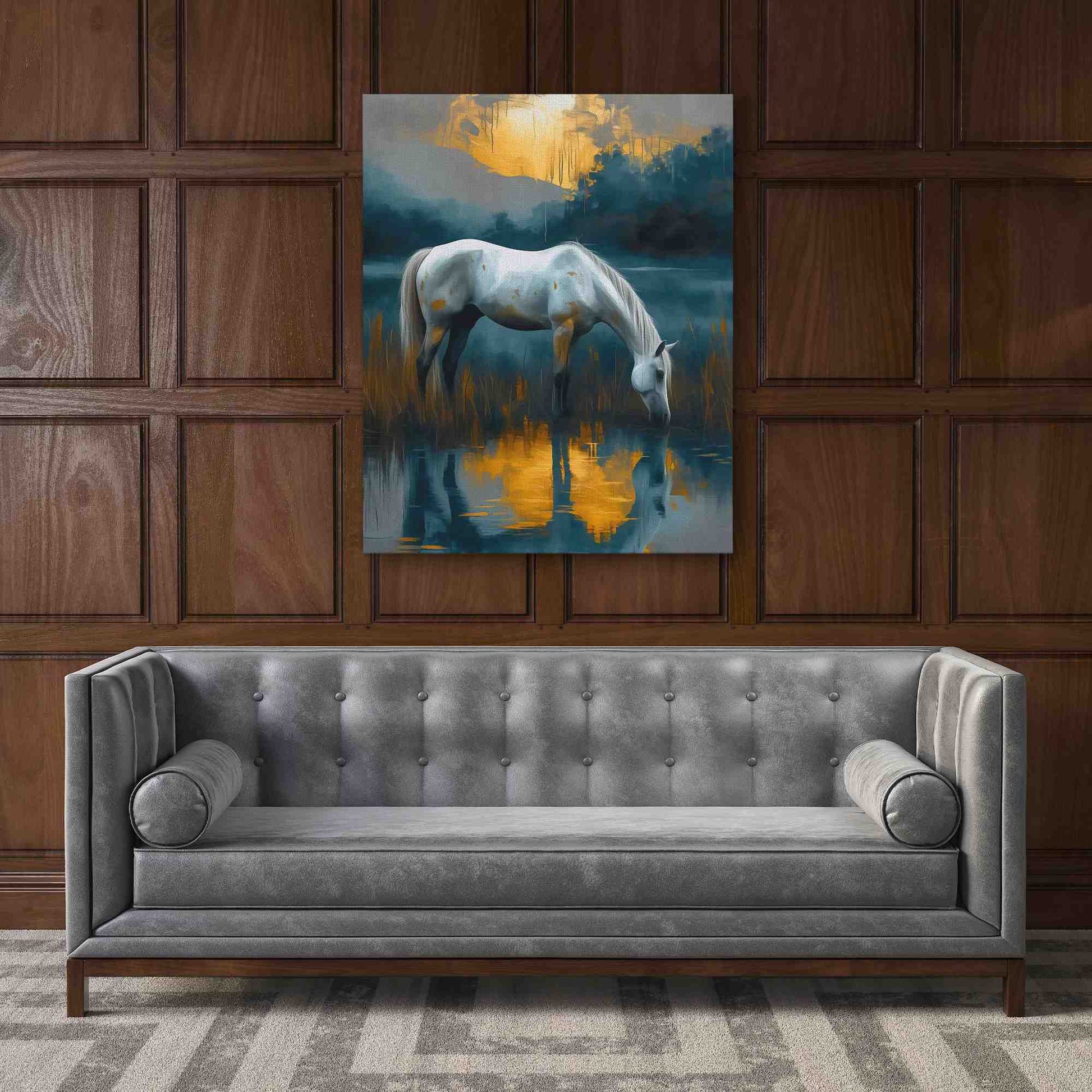 Sunset Thirst - Large Canvas Print