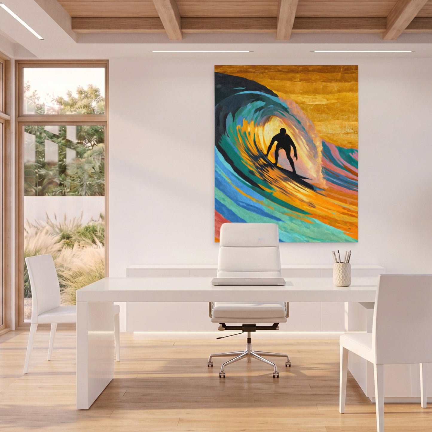 Surfer Constructivist Wave