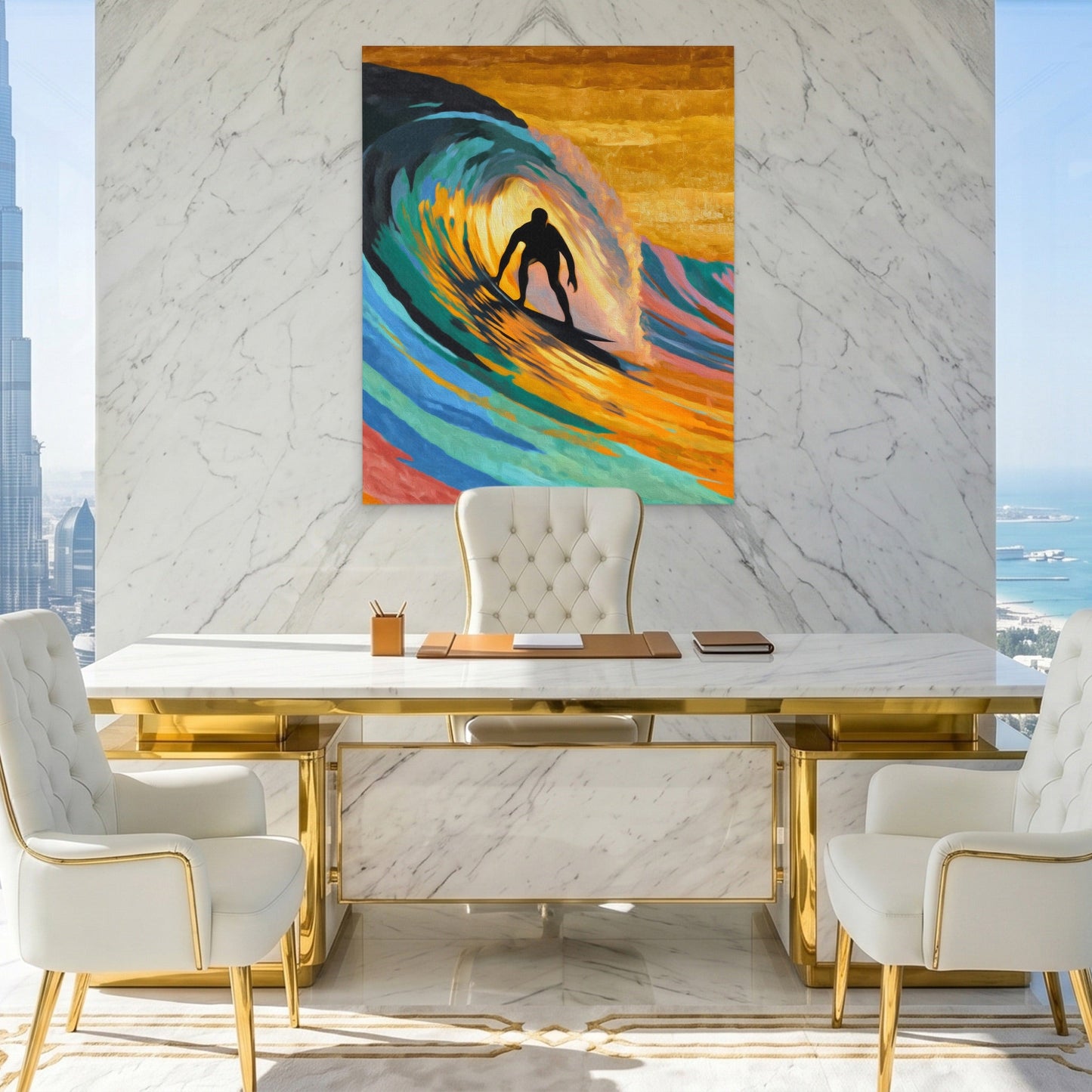 Surfer Constructivist Wave